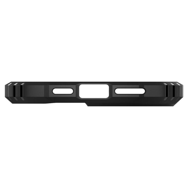 Защитный чехол Spigen (SGP) Nitro Force для Apple iPhone 13 Pro Max - Matte Black: фото 12 из 19