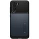 Защитный чехол Spigen (SGP) Slim Armor для Samsung Galaxy S21 FE (G990) ACS03152 - Metal Slate (240231M). Фото 3 из 8