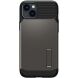 Захисний чохол Spigen (SGP) Slim Armor (MagFit) для Apple iPhone 14 - Gunmetal (337017H). Фото 2 з 9