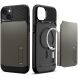 Захисний чохол Spigen (SGP) Slim Armor (MagFit) для Apple iPhone 14 - Gunmetal (337017H). Фото 9 з 9