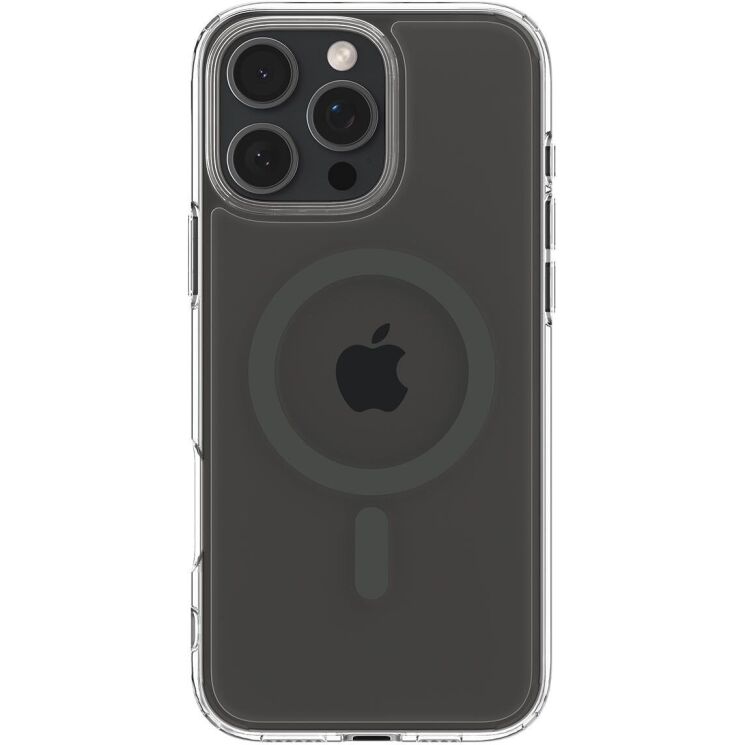 Защитный чехол Spigen (SGP) Ultra Hybrid (MagFit) для Apple iPhone 16 Pro - Graphite: фото 2 из 15