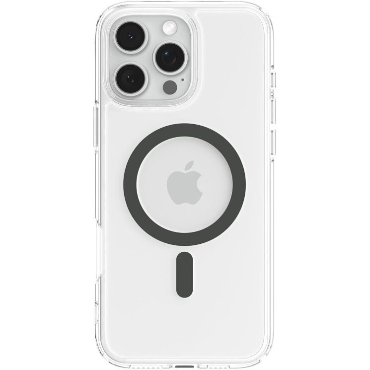 Защитный чехол Spigen (SGP) Ultra Hybrid (MagFit) для Apple iPhone 16 Pro - Graphite: фото 3 из 15