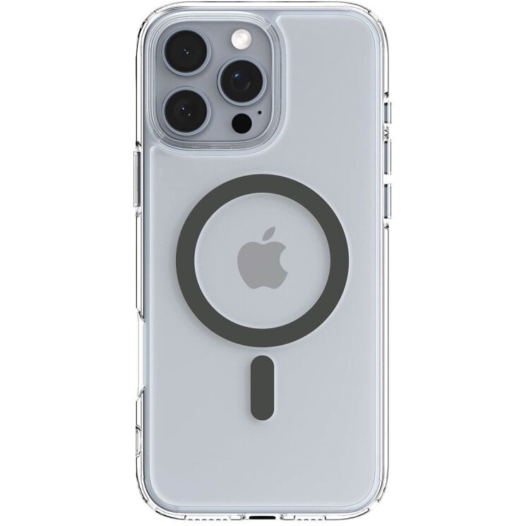Защитный чехол Spigen (SGP) Ultra Hybrid (MagFit) для Apple iPhone 16 Pro - Graphite: фото 4 из 15