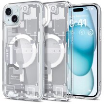Защитный чехол Spigen (SGP) Ultra Hybrid Zero One (MagFit) для Apple iPhone 15 - One White: фото 1 из 16