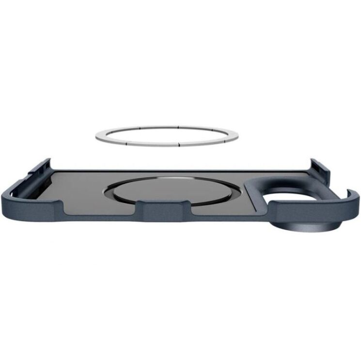 Защитный чехол Spigen Tough Armor Pro (MagFit) для iPhone Duo (ACS11691) - Metal Slate: фото 9 из 17