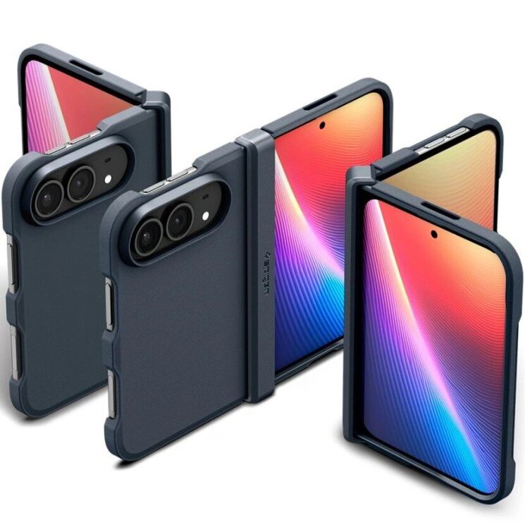 Защитный чехол Spigen Tough Armor Pro (MagFit) для iPhone Duo (ACS11691) - Metal Slate: фото 6 из 17