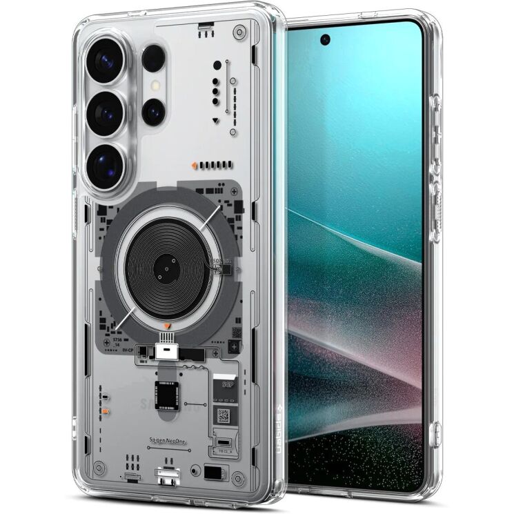 Защитный чехол Spigen Ultra Hybrid Neo One (MagFit) для Samsung Galaxy S26 Ultra (S948) ACS11206 - Clear (408558C) Защитный чехол Spigen Ultra Hybrid Neo One (MagFit) для Samsung Galaxy S26 Ultra (S948) ACS11206 - Clear: фото 1 из 15