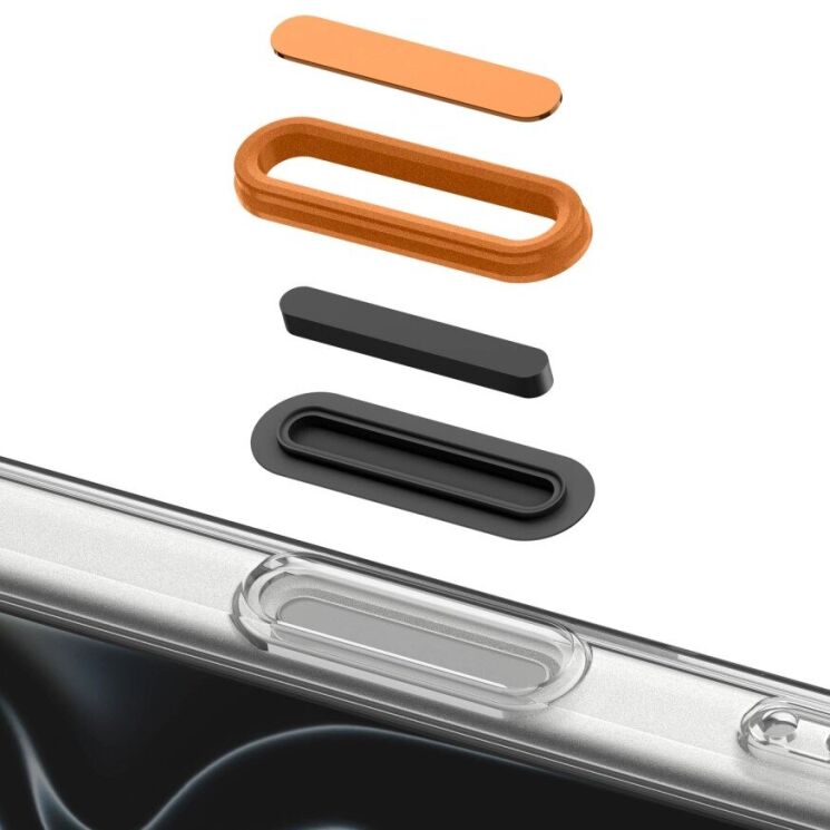 Захисний чохол Spigen Ultra Hybrid T MagFit для iPhone 18 Pro (ACS12170) - Glossy Orange (440107O) Захисний чохол Spigen Ultra Hybrid T MagFit для iPhone 18 Pro (ACS12170) - Glossy Orange: фото 6 з 14