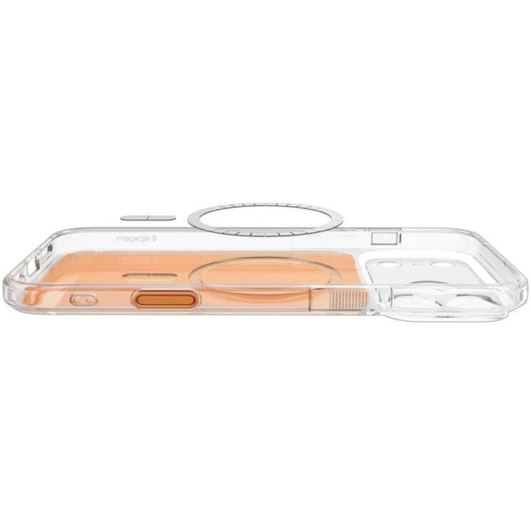 Захисний чохол Spigen Ultra Hybrid T MagFit для iPhone 18 Pro (ACS12170) - Glossy Orange (440107O) Захисний чохол Spigen Ultra Hybrid T MagFit для iPhone 18 Pro (ACS12170) - Glossy Orange: фото 7 з 14