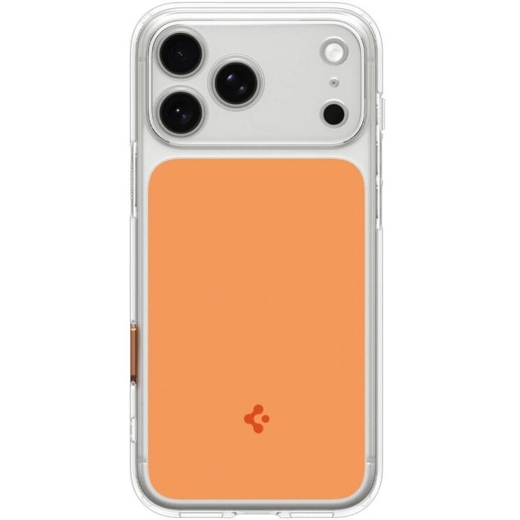 Захисний чохол Spigen Ultra Hybrid T MagFit для iPhone 18 Pro (ACS12170) - Glossy Orange (440107O) Захисний чохол Spigen Ultra Hybrid T MagFit для iPhone 18 Pro (ACS12170) - Glossy Orange: фото 3 з 14