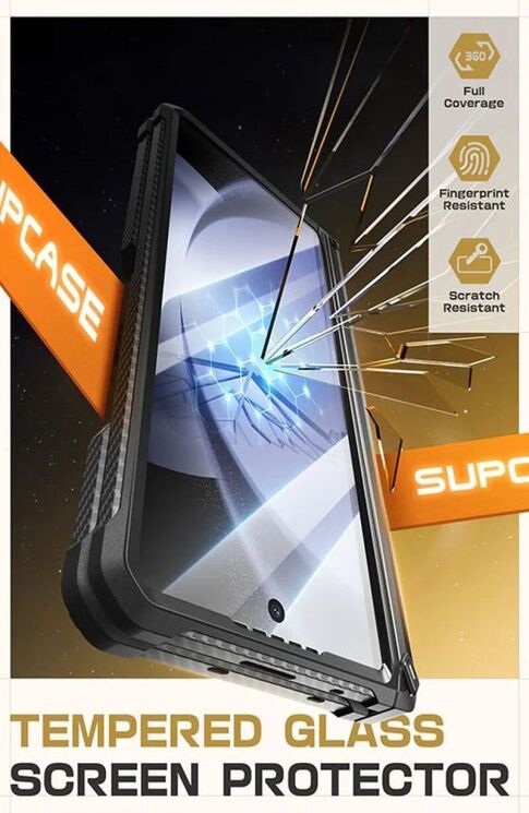 Защитный чехол Supcase Unicorn Beetle Pro Rugged Case with S-Pen Holder для Samsung Galaxy Fold 6 - Black: фото 8 из 15