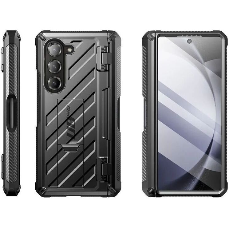 Защитный чехол Supcase Unicorn Beetle Pro Rugged Case with S-Pen Holder для Samsung Galaxy Fold 6 - Black: фото 5 из 15