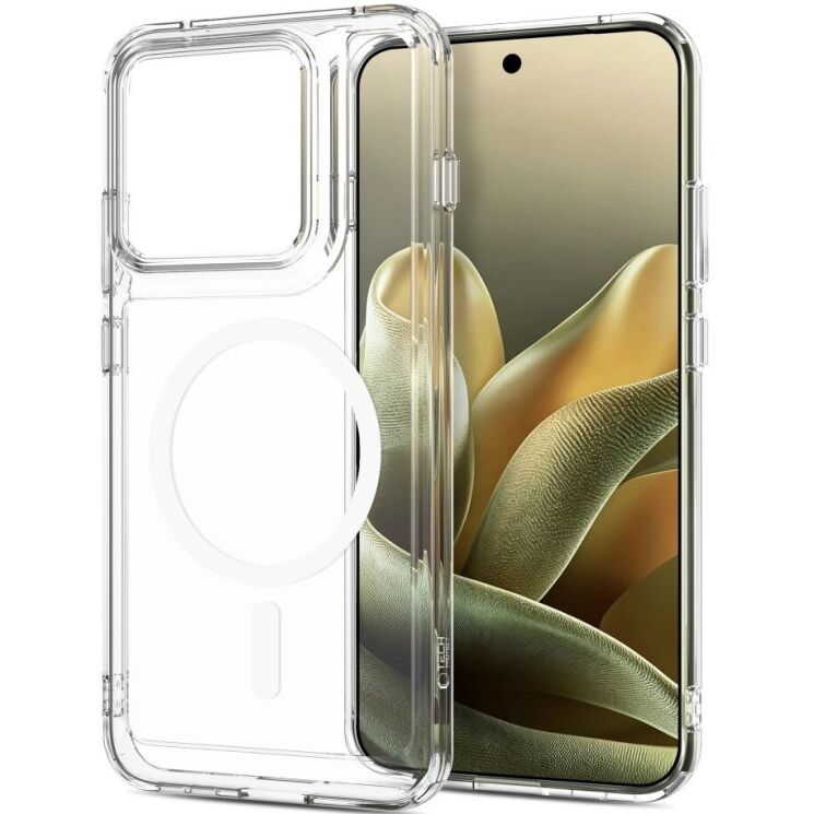 Защитный чехол Tech-Protect FlexAir Hybrid MagSafe для Motorola Edge 70 Pro (5906302323593) - Clear: фото 2 из 8