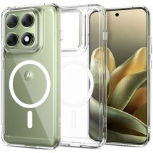 Защитный чехол Tech-Protect FlexAir Hybrid MagSafe для Motorola Edge 70 Pro (5906302323593) - Clear: фото 1 из 8