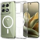 Защитный чехол Tech-Protect FlexAir Hybrid MagSafe для Motorola Edge 70 Pro (5906302323593) - Clear: фото 1 из 8
