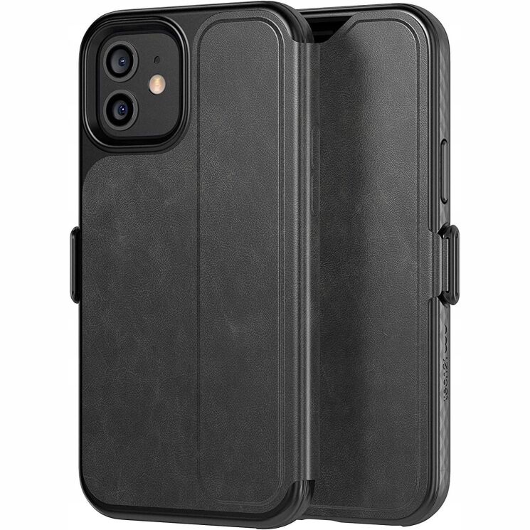 Защитный чехол Tech21 Evo Wallet для Apple iPhone 12 / iPhone 12 Pro (T21-8381) - Black: фото 1 из 8