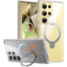 Защитный чехол TORRAS Ostand Spin MagSafe для Samsung Galaxy S24 Ultra (S928) - Transparent: фото 1 из 4