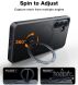 Защитный чехол TORRAS Ostand Spin MagSafe для Samsung Galaxy S25 Plus (S936) - Transparent (376042T). Фото 3 из 8
