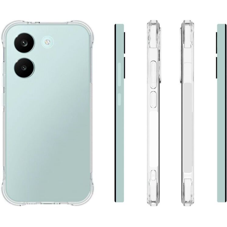 Защитный чехол UniCase AirBag Flow для Xiaomi Poco X8 Pro - Transparent: фото 5 из 5