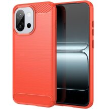 Защитный чехол UniCase Carbon для OnePlus 13T - Red: фото 1 из 12