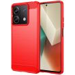 Защитный чехол UniCase Carbon для Xiaomi Redmi Note 13 5G - Red (341221R)
