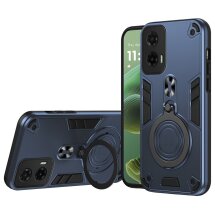 Защитный чехол UniCase Cosmic Armor для Motorola Moto G35 - Blue: фото 1 из 8