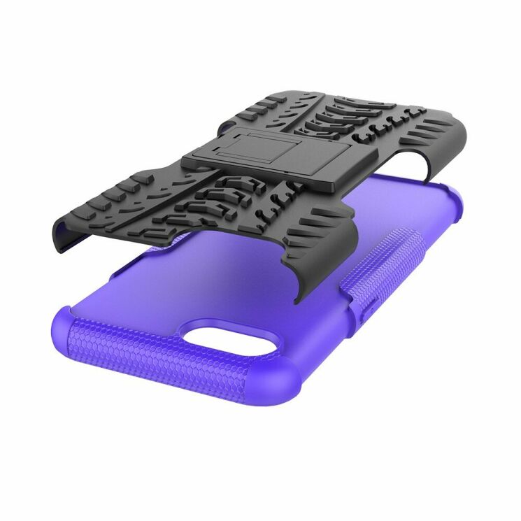 Защитный чехол UniCase Hybrid X для Realme C2 - Purple: фото 6 из 9
