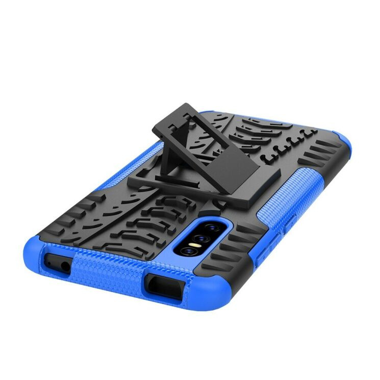 Противоударный чехол UniCase Hybrid X для VIVO V15 Pro - Blue: фото 6 из 15