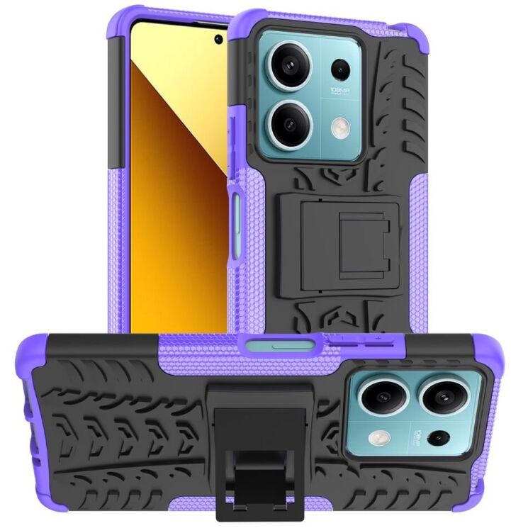Захисний чохол UniCase Hybrid X для Xiaomi Redmi Note 13 5G - Purple: фото 1 з 17
