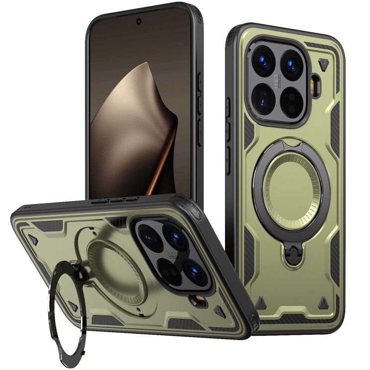 Захисний чохол UniCase Lander Armor для Xiaomi 15T Pro - Olive Green: фото 1 з 6
