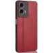 Захисний чохол UniCase Leather Series для Motorola Moto E14 / G04s - Red (358607R). Фото 2 з 7