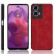 Захисний чохол UniCase Leather Series для Motorola Moto E14 / G04s - Red (358607R). Фото 3 з 7