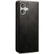 Защитный чехол UniCase Leather Wallet для Apple iPhone 17 - Black (387261B). Фото 5 из 10