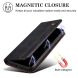 Защитный чехол UniCase Leather Wallet для Apple iPhone 17 - Black (387261B). Фото 8 из 10
