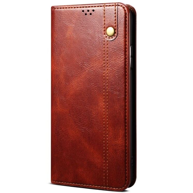 Защитный чехол UniCase Leather Wallet для OnePlus Nord 4 - Brown: фото 5 из 7
