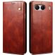 Защитный чехол UniCase Leather Wallet для OnePlus Nord 4 - Brown (382405Z). Фото 1 из 7