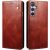 Защитный чехол UniCase Leather Wallet для Samsung Galaxy A54 (A546) - Brown: фото 1 из 8