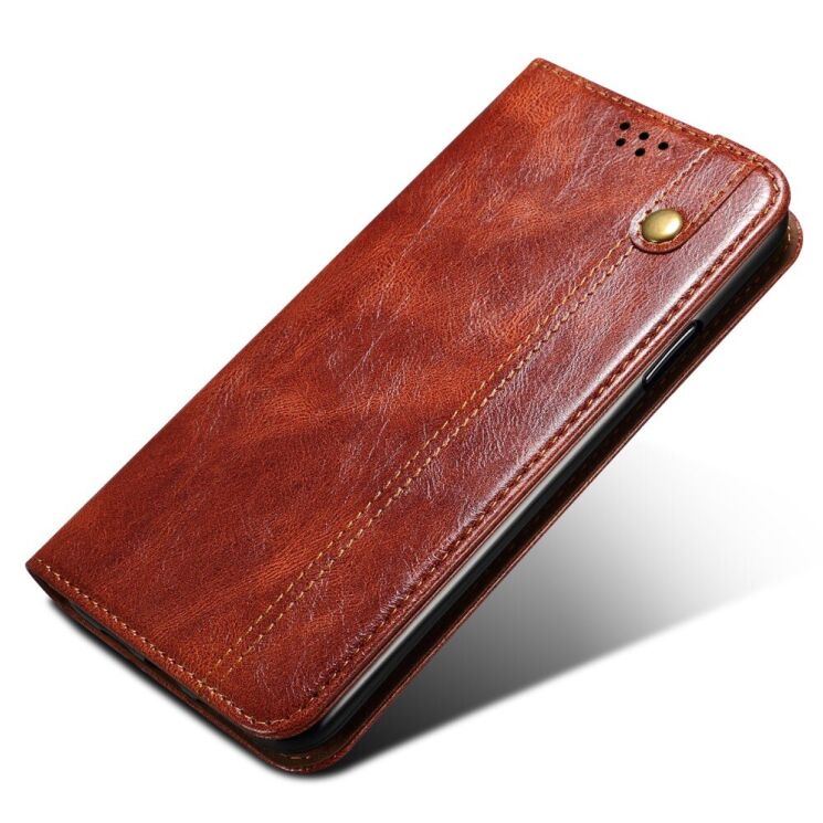 Защитный чехол UniCase Leather Wallet для Samsung Galaxy A54 (A546) - Brown: фото 4 из 8