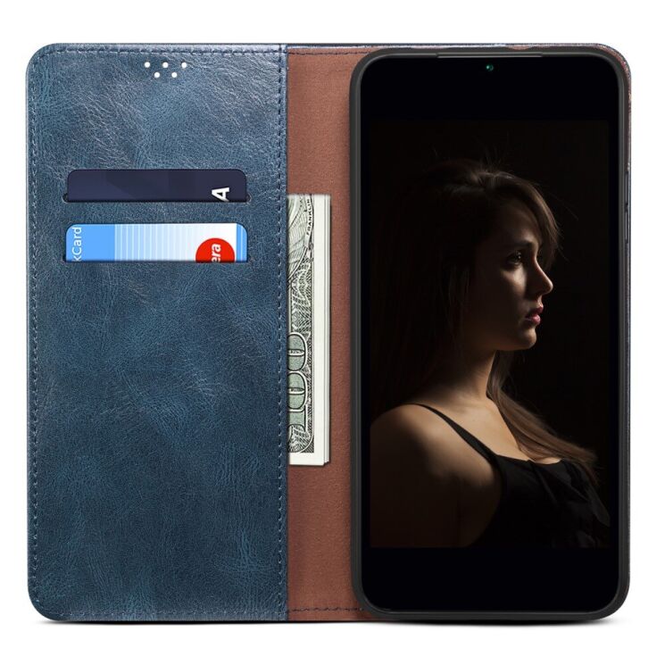 Защитный чехол UniCase Leather Wallet для Xiaomi 13 Lite - Blue: фото 2 из 8
