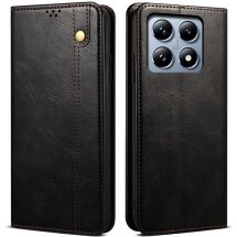Защитный чехол UniCase Leather Wallet для Xiaomi 14T - Black: фото 1 из 6