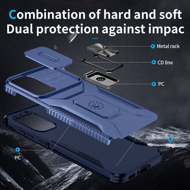 Защитный чехол UniCase Shuttle Guard Pro для Samsung Galaxy A36 (A366) / A56 (A566) - Green: фото 8 из 8