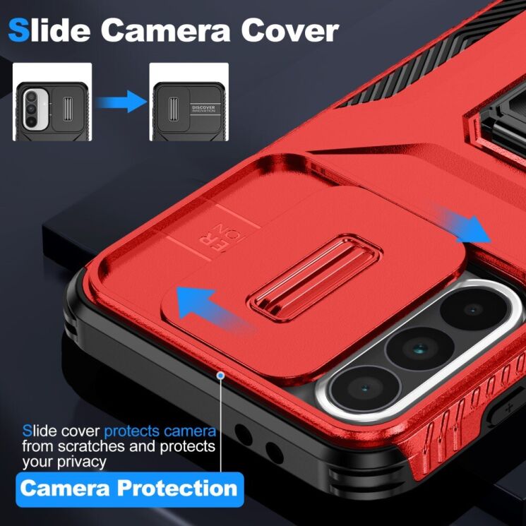 Защитный чехол UniCase Shuttle Guard Pro для Samsung Galaxy A36 (A366) / A56 (A566) - Green: фото 5 из 8