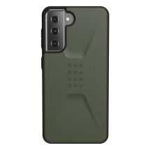Защитный чехол URBAN ARMOR GEAR (UAG) Civilian для Samsung Galaxy S21 (G991) - Olive: фото 1 из 5