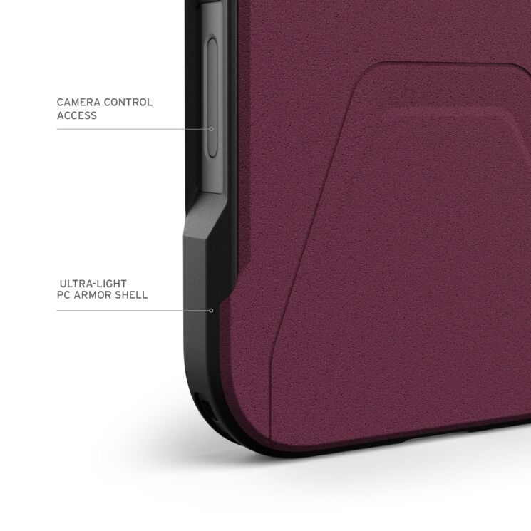 Захисний чохол URBAN ARMOR GEAR (UAG) Civilian MagSafe для Apple iPhone 16 Pro - Black: фото 10 з 13