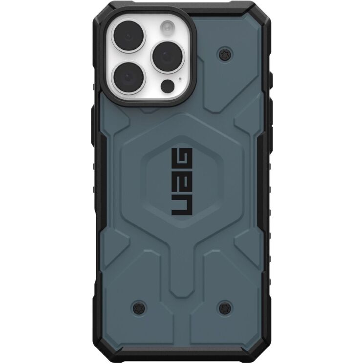 Защитный чехол URBAN ARMOR GEAR (UAG) Pathfinder MagSafe для Apple iPhone 16 Pro Max - Cloud Blue: фото 1 из 10