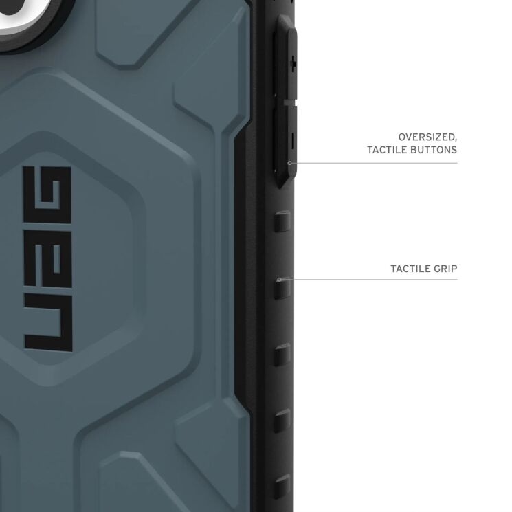 Защитный чехол URBAN ARMOR GEAR (UAG) Pathfinder MagSafe для Apple iPhone 16 Pro Max - Black: фото 10 из 12