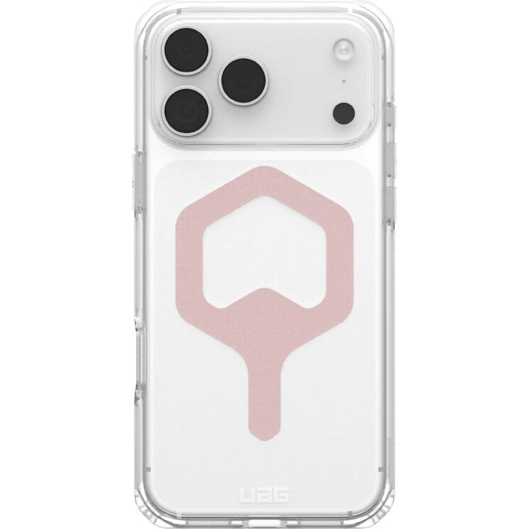 Защитный чехол URBAN ARMOR GEAR (UAG) Plyo MagSafe для iPhone 17 Pro Max (114530114348) - Ice / Rose Gold: фото 1 из 10