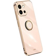 Защитный чехол XINLI Porcelain Magnetic для OnePlus 13T - Pink: фото 1 из 8