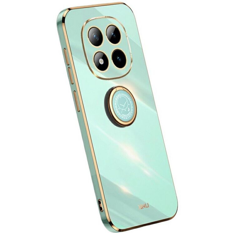 Защитный чехол XINLI Porcelain Magnetic для Xiaomi Redmi Note 15 Pro 5G - Cyan (405007C) Защитный чехол XINLI Porcelain Magnetic для Xiaomi Redmi Note 15 Pro 5G - Cyan: фото 1 з 5
