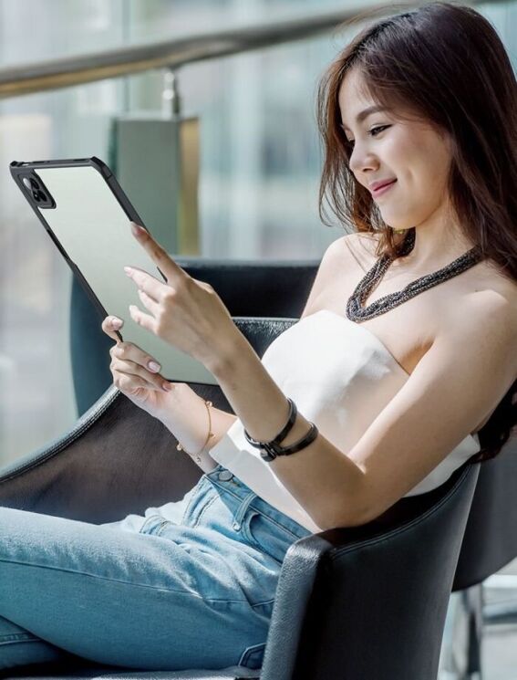 Защитный чехол XUNDD Beetle Series для Xiaomi Pad 7 / 7 Pro - Black: фото 14 из 14
